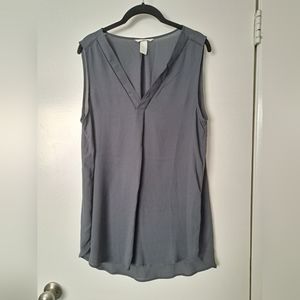 H&M Sheer Gray Tunic